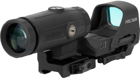 HOLOSUN 510 OPEN REFLEX GREEN - MULTI RETICLE W/HM3X COMBO