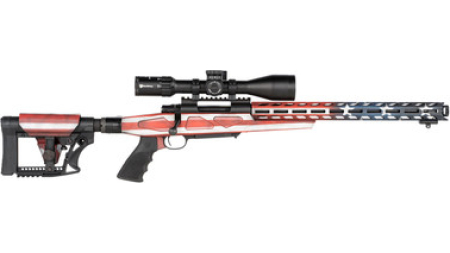 Howa Legacy HFLG30816 American Flag Chassis Gen-2 Bolt Action .308 Win 16.25" 10+1 RWB Flag Finish w/ Nikko Sterling Diamond 30mm 4-16x50 Optic with Mounts