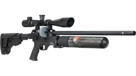 HATSAN FACTOR RC .25 PCP - SIDE LEVER 2-MAGS BLACK