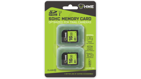HME SD MEMORY CARD 16GB 2PK