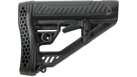 ADAPTIVE TACTICAL STOCK AR-15 - MIL-SPEC POLYMER BLACK