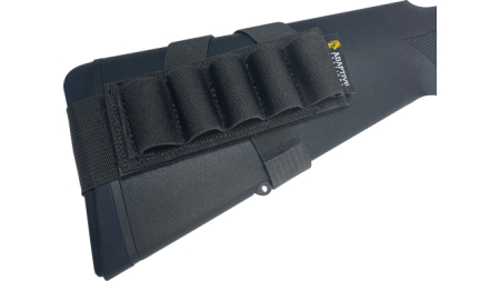 ADAPTIVE TACTICAL STOCK - MOUNTED SHOTSHELL CARRIER BLK