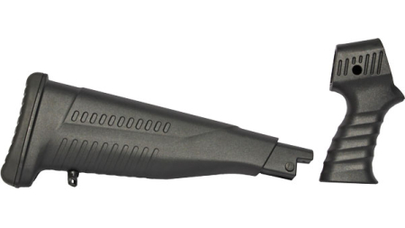 IVER JOHNSON STOCK 2-PC PISTOL - GRIP PUMP&AUTO 12&20GA BLACK