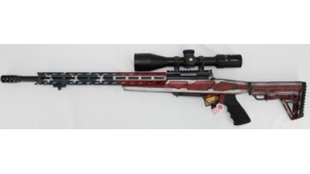 Howa HCRA70804USA Mini APC Bolt Action Rifle Package 6mm ARC 20" 10+1 USA Flag Finish
