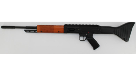 Rhineland Arms FG-9STD Carbine 9mm Semi-Auto Rifle 16.25" 20+1 w/ Threaded Barrel & Flash Hider Black/Wood
