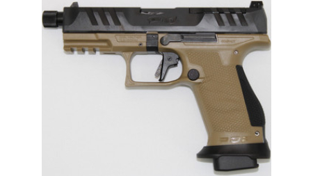 Walther 2877520 PDP Compact Pro OR 9mm 4.6" Threaded Barrel 18+1 Flat Dark Earth Polymer