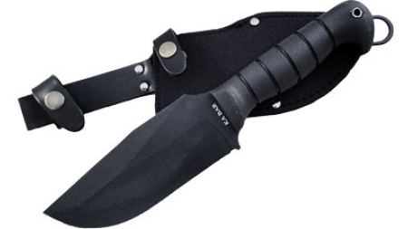 KA-BAR HEAVY DUTY WARTHOG - 6.75" W/SHEATH BLACK