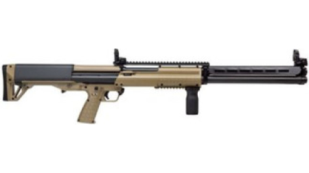 Kel-Tec KSG25TAN 12 Gauge Pump Action Shotgun 30.5" 12+12+1 Tan