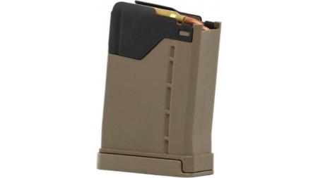 LANCER MAGAZINE L5AWM AR-15 - 5.56X45 10RD OPAQUE FDE GEN 2