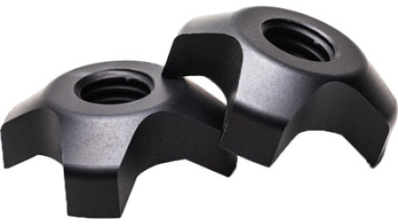 ACCU-TAC SPIKE CLAW FEET SET - FITS LR SERIES BIPODS STEEL BK