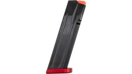 CZ MAGAZINE P-10F/P09/DWX 9MM - 19RD BLACK RED BASE PLATE