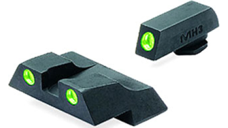 MEPROLIGHT NIGHT SIGHT FIXED - SET GRN/GRN FOR GLOCK 26/27