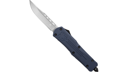 COBRATEC MEDIUM FS3 OTF NYPD - BLUE 3" D2 DROP POINT