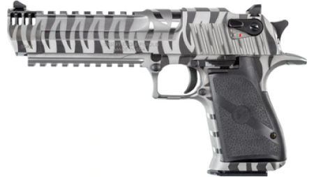 Magnum Research DE50WTS Desert Eagle Mark XIX 50AE 7+1 6" White Tiger Stripe