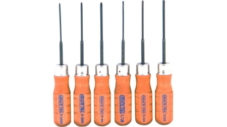 GRACE USA SCREWDRIVER SET - MICRO SET OF 6