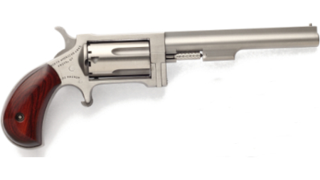 NORTH AMERICAN ARMS SIDEWINDER 22MAG 4" SS       #