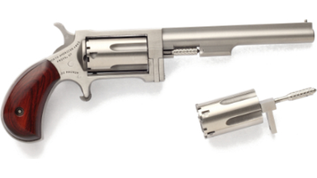 NORTH AMERICAN ARMS SIDEWINDER 22M/22LR 4" SS