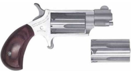 NORTH AMERICAN ARMS 22MAG/LR 1-1/8" CONVERTIBLE SS