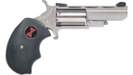 NORTH AMERICAN ARMS 22MAG 2" BLACK WIDOW SS AS