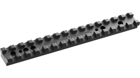 AUDERE NATO RAIL TIKKA T3/T3X - 0 MOA BLACK