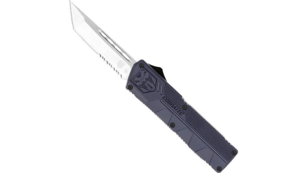 COBRATEC LIGHTWEIGHT OTF - NYPD BLUE 3.25" TANTO SERRATED