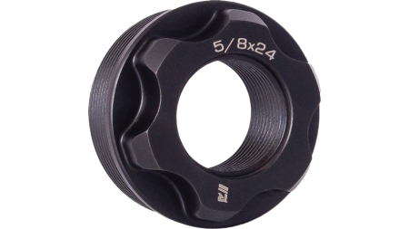 RUGGED SUPPRESSORS FIXED MOUNT - OBSIDIAN M18X1