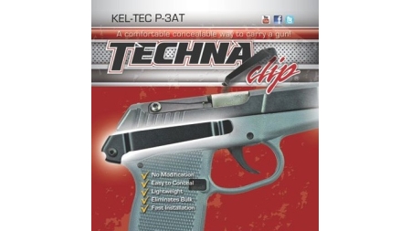 TECHNA CLIP HANDGUN RETENTION - CLIP KEL-TECH P3AT RIGHT SIDE