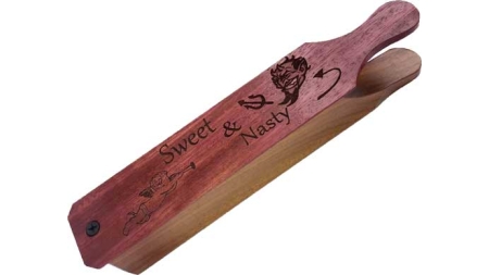 PITTMAN GAME CALLS BOX CALL - SWEET N NASTY DOUBLE SIDED