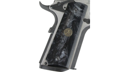 PACHMAYR GRIPS 1911 FULL SIZE - BLACK PEARL SMOOTH