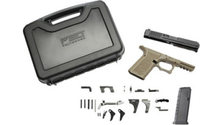 Polymer80 P80-PFC9-AFT-FDE Compact AFT Kit 9mm 4" 15+1 FDE