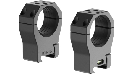 AUDERE SCOPE RINGS PSR 30MM - GEN III W/LEVEL HIGH BLACK