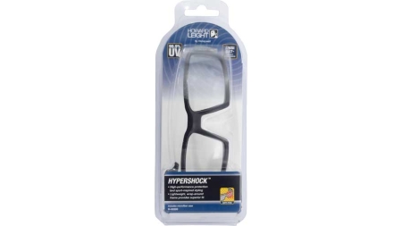 HOWARD LEIGHT HYPERSHOCK - GLASSES BLACK FRAME/CLEAR LENS