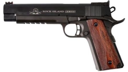 ROCK ISLAND ARMORY M1911-A1 PRO MTCH 45ACP 6" RL#