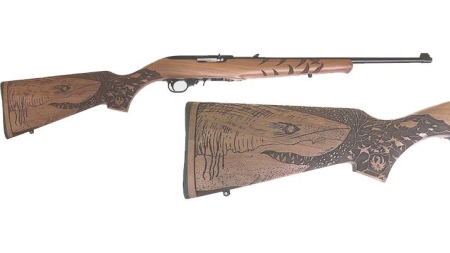 RUGER 10/22 GREAT WHITE 22LR BL/WD #