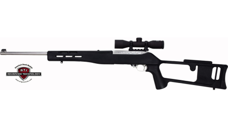 ADV. TECH. STOCK RUGER 10/22 - STANDARD BARREL BLACK SYN