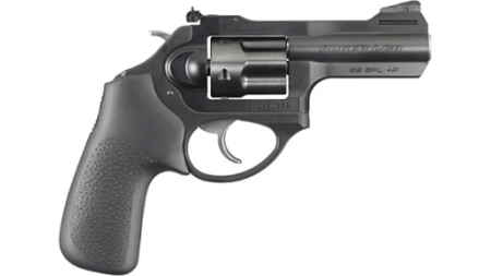 RUGER LCRX 38SPC+P BLK 3" HOGUE GP