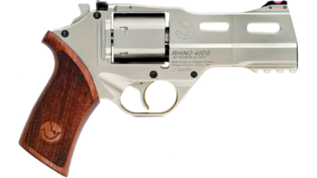 CHIAPPA FIREARMS RHINO 40DS 357MAG 4" NICKEL AS