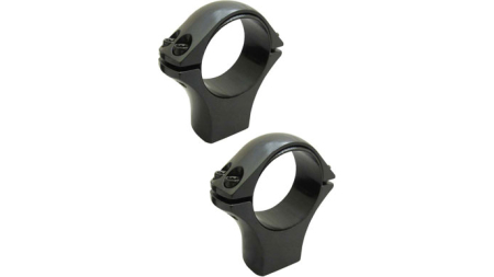 SAKO OPTILOCK RINGS - 1" TUBE EXTRA LOW BLACK