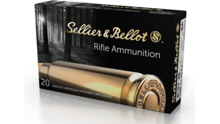 Sellier & Bellot 8x57 JRS Ammunition SB857JRA 196 Grain Soft Point 20 Rounds