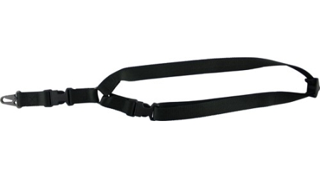 US TACTICAL S1: SINGLE POINT - EASY ON/OFF BUCKLE BLACK