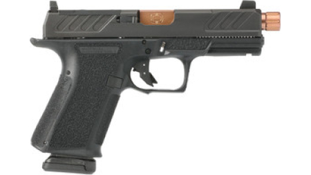 Shadow Systems SS-1309-1D MR920 Foundation Compact 9mm 4" 15+1 Black Nitride/Bronze TICN Threaded Barrel Optic Ready