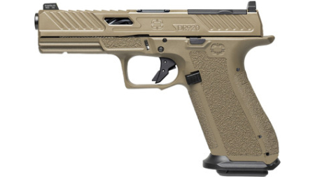 Shadow Systems SS-2024 DR920 Elite 9mm 4.50" 17+1 Flat Dark Earth/Spiral Fluted Barrel Optic Ready
