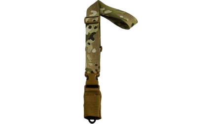 TAC SHIELD SLING SINGLE POINT - CQB TACTICAL HK HOOK MULTICAM