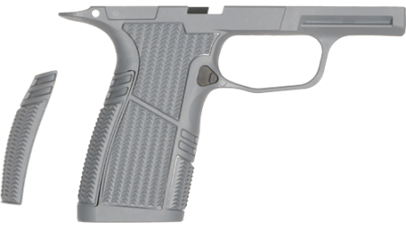 TYRANT CNC SIG P365 GRIP - MODULE SNUB SIZE GREY