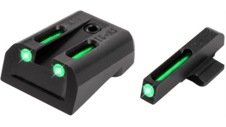 TRUGLO SIGHT SET KIMBER PISTOL - TRITIUM/FIBER OPTIC GREEN