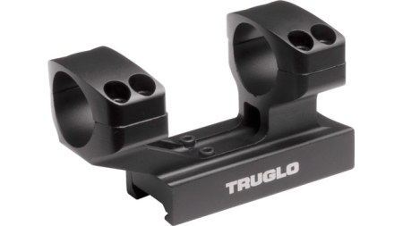 TRUGLO 1-PIECE PICATINNY RISER - SCOPE MOUNT 1"HEIGHT 1" RINGS