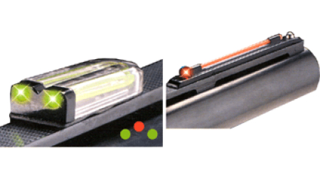 TRUGLO SIGHT SET GOBBLE-DOT - FOR ALL VENT RIBS RED/GREEN