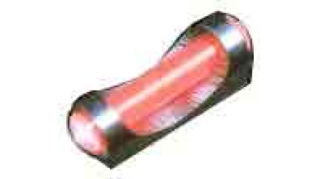 TRUGLO SIGHT LONG BEAD 3MM - THREAD FIBER OPTIC RED