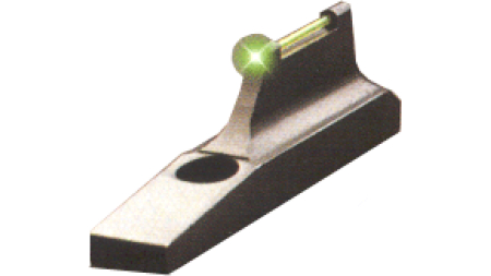 TRUGLO SIGHT FRONT GREEN - 3/8" DOVETAIL .450" HEIGHT