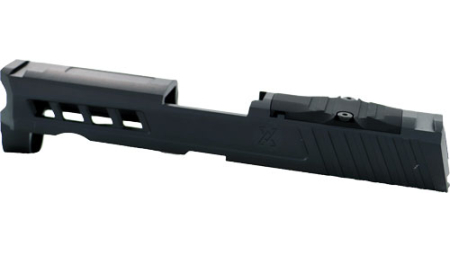 TRUE PRECISION SIG P320C SLIDE - W/RMR CUT & PLATE BLACK DLC